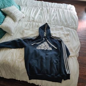 Adidas XL Navy Blue Hoodie